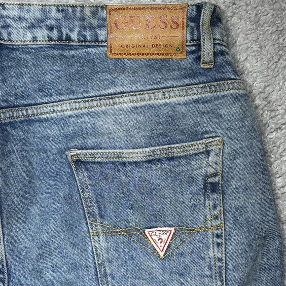 Guess Jeans Mens 34 Super Skinny Chris Distressed Original Denim Streetwear - Picture 5 of 6